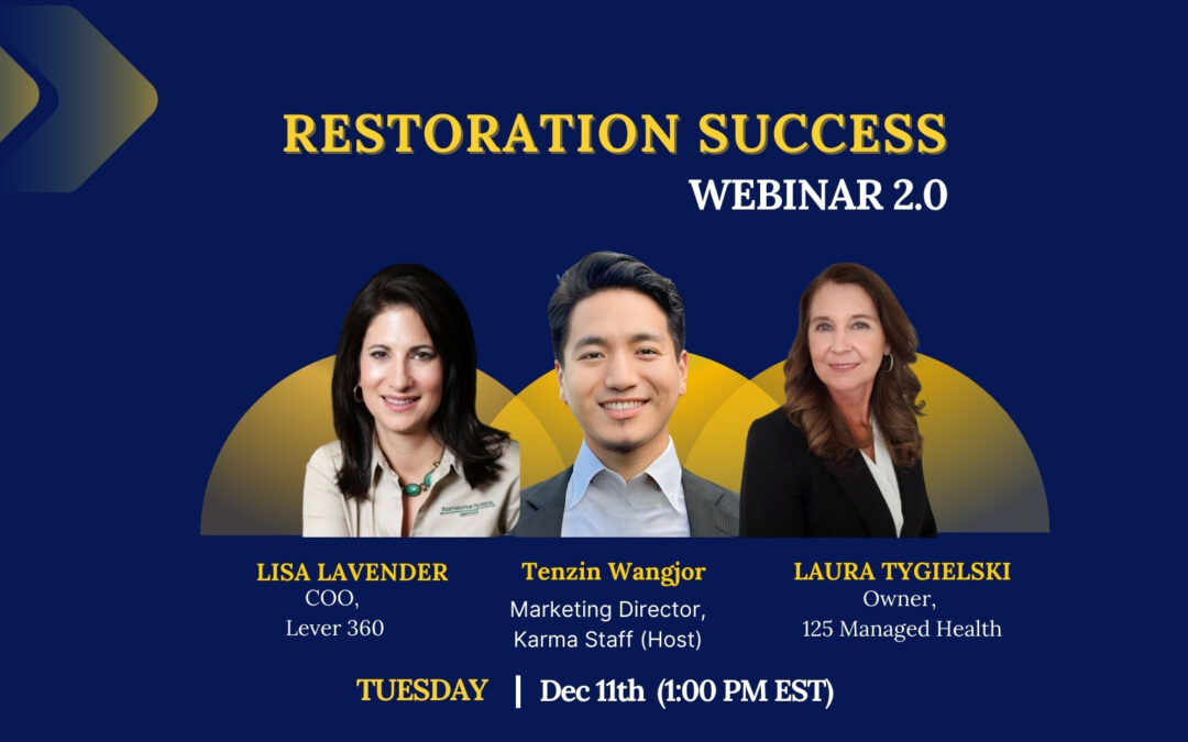 Key Takeaways from the Restoration Success Webinar 2.0