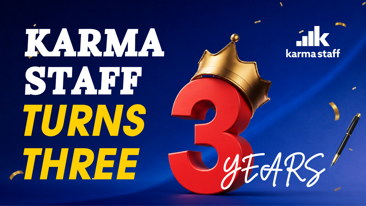 Karma Staff Turns Three