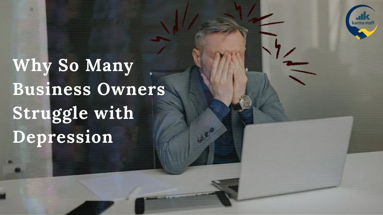 Why so many business owners struggle with depression
