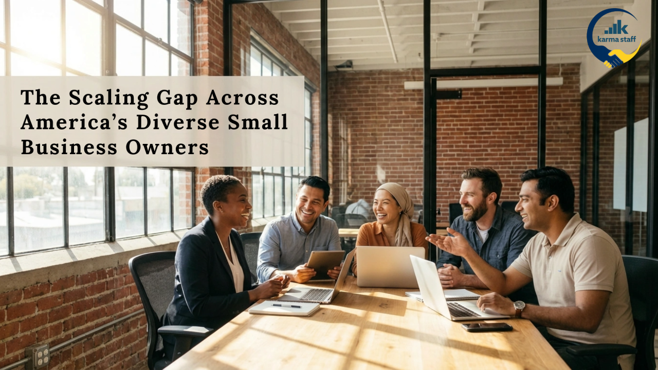 The Scaling Gap Across America’s Diverse Small Business Owners