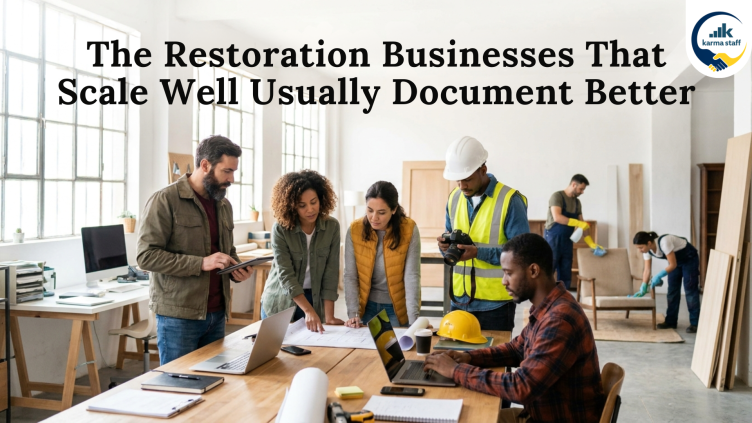 The Restoration Businesses That Scale Well Usually Document Better