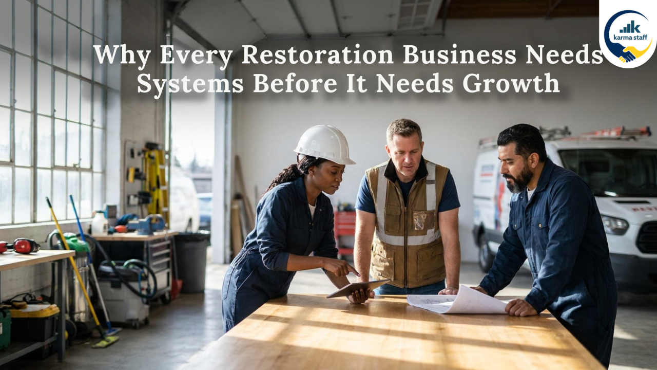Why Every Restoration Business Needs Systems Before It Needs Growth
