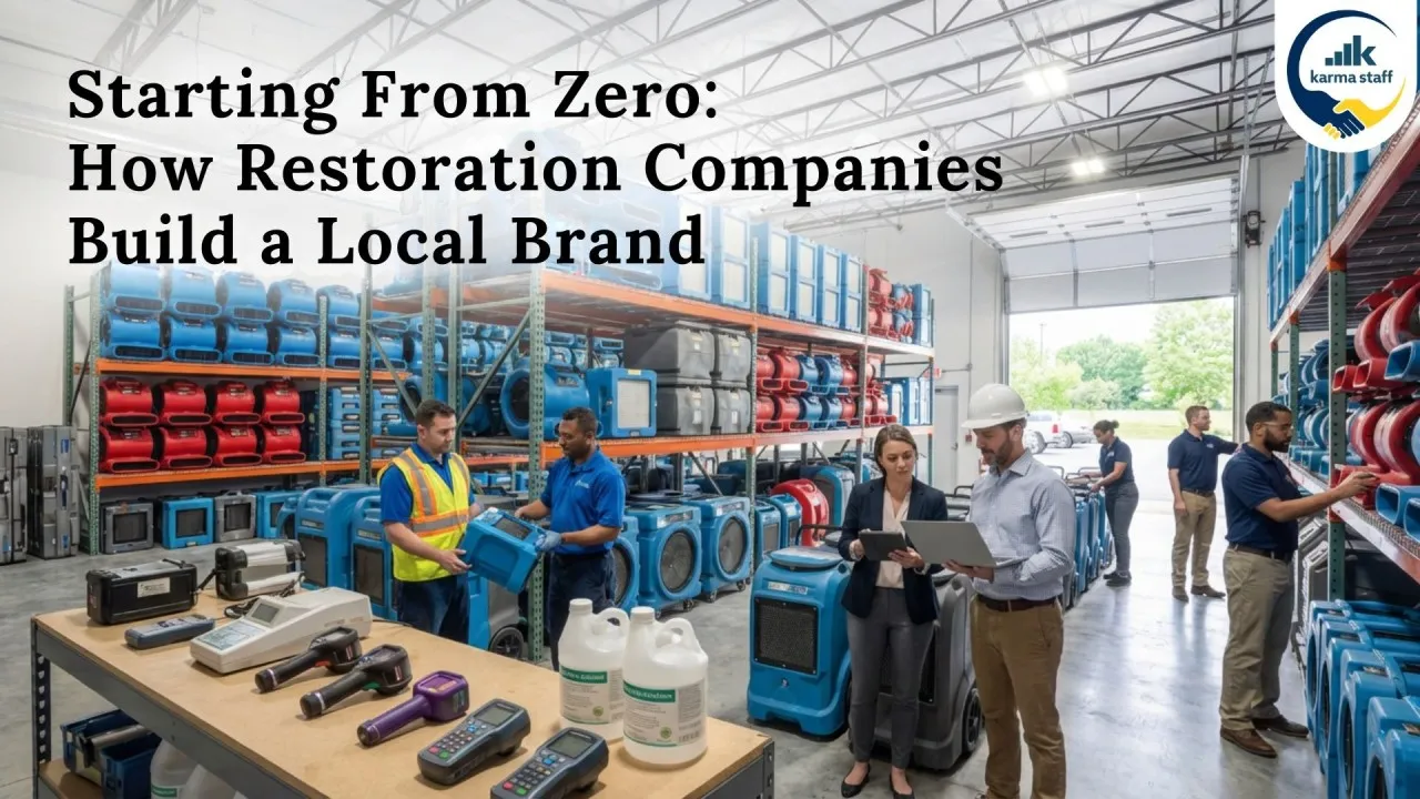 newsletter on how restoration companies build a local brand