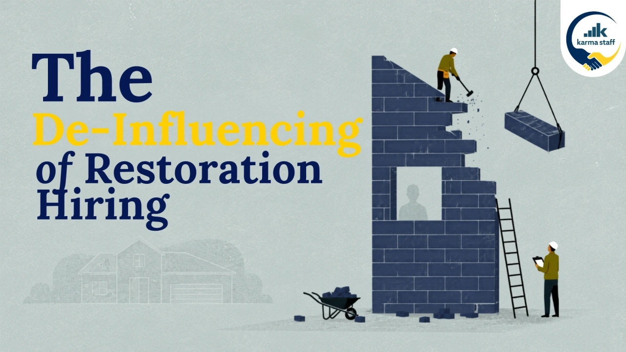 The De-Influencing of Restoration Hiring