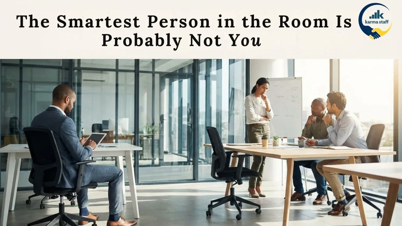 The Smartest Person in the Room Is Probably Not You