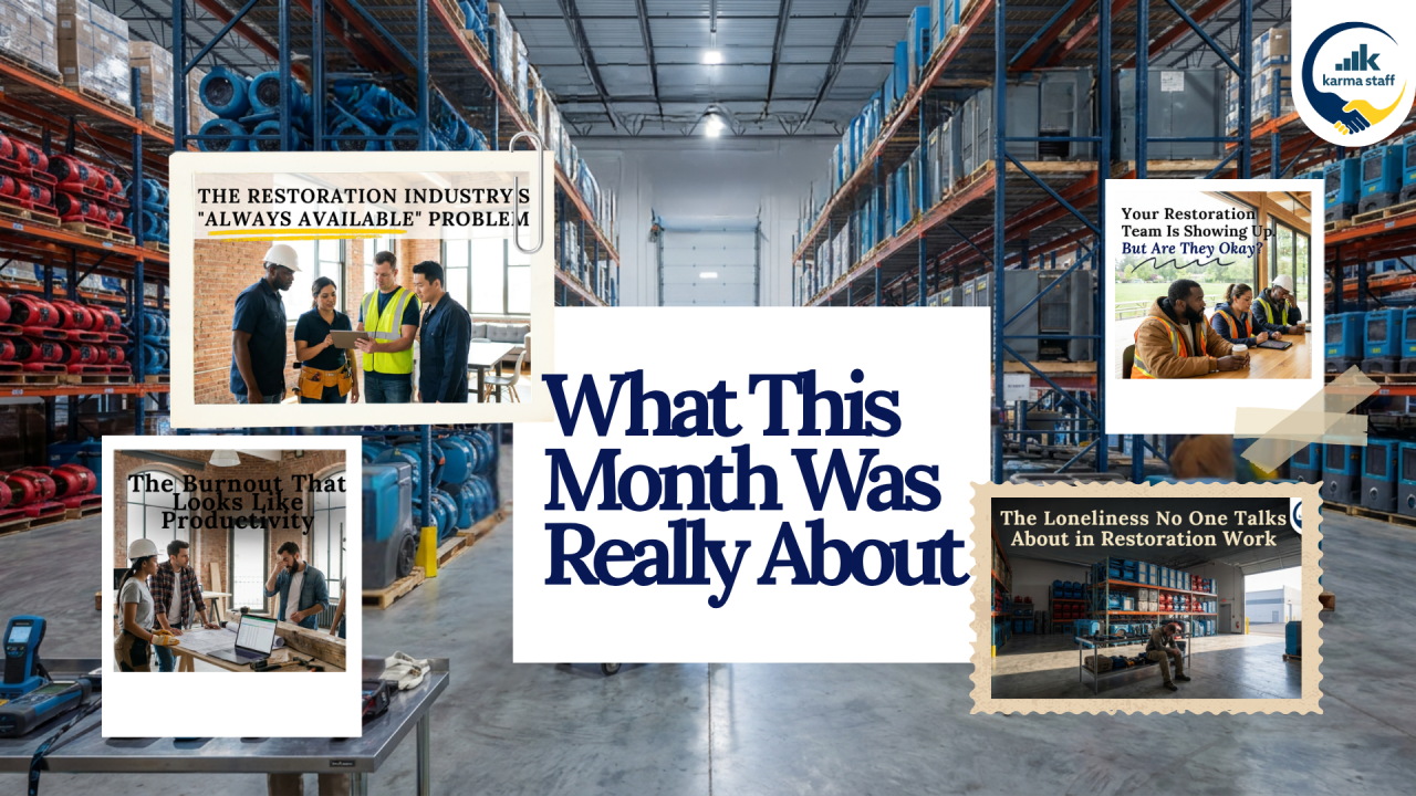 What This Month Was Really About